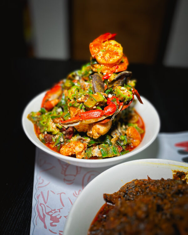 SEAFOOD OKRO SOUP