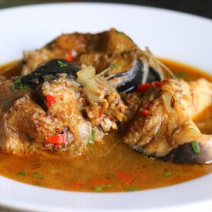 FRESH WATER CATFISH PEPPER SOUP